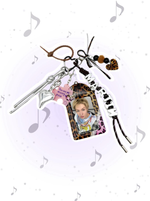 Cortis Photocard Holder Keychain Bag Charm