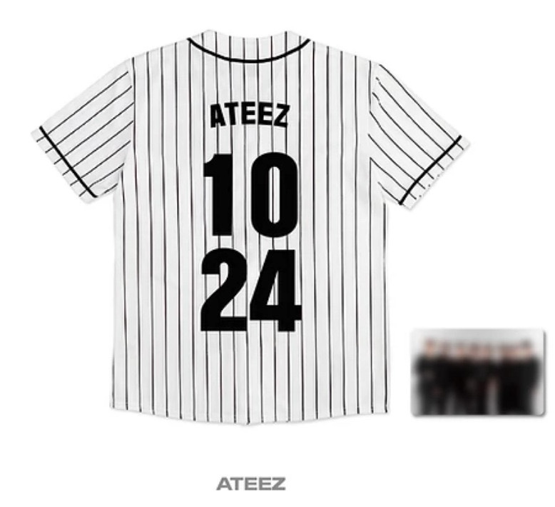ATEEZ 2024 World Tour inspired Vintage Jersey