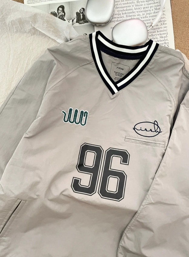 Blackpink Jennie Embroidered Baseball Jersey inspired Hoodie