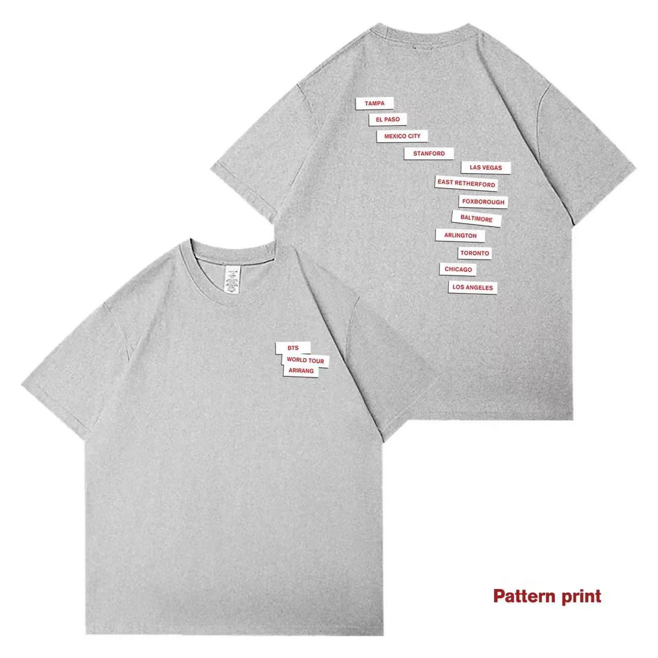 BTS 2026 World Tour ARIRANG Merch Inspired T-Shirt