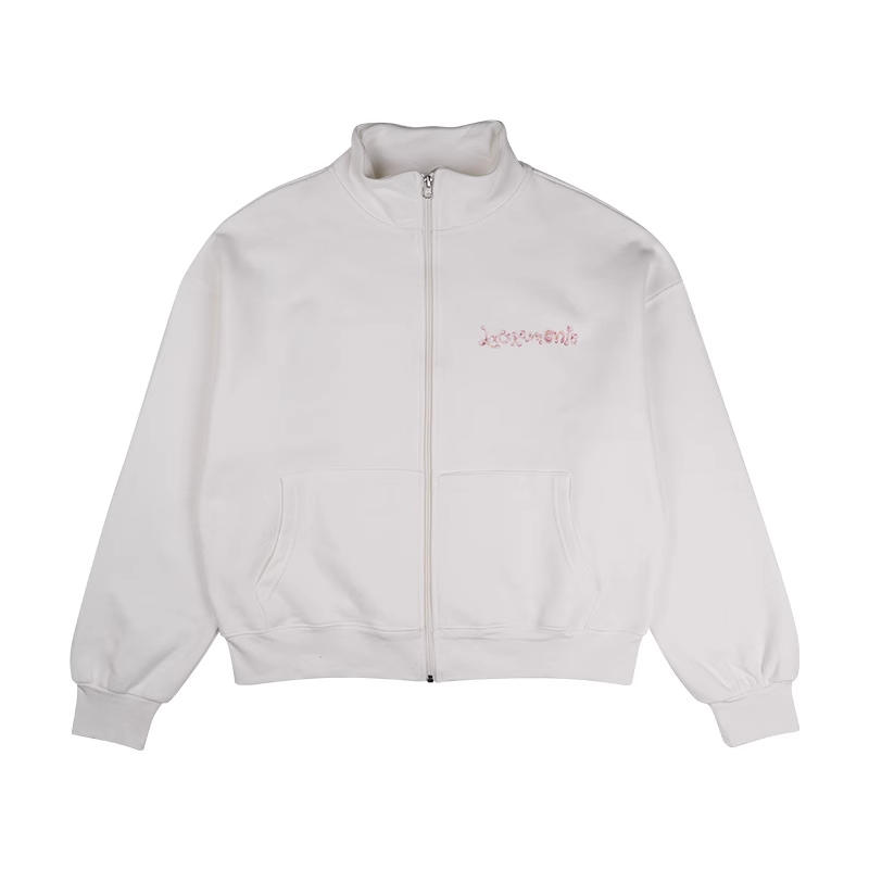 Blackpink Jennie&ANingning Winter Strawberry Zip up Hoodie Sweatpants