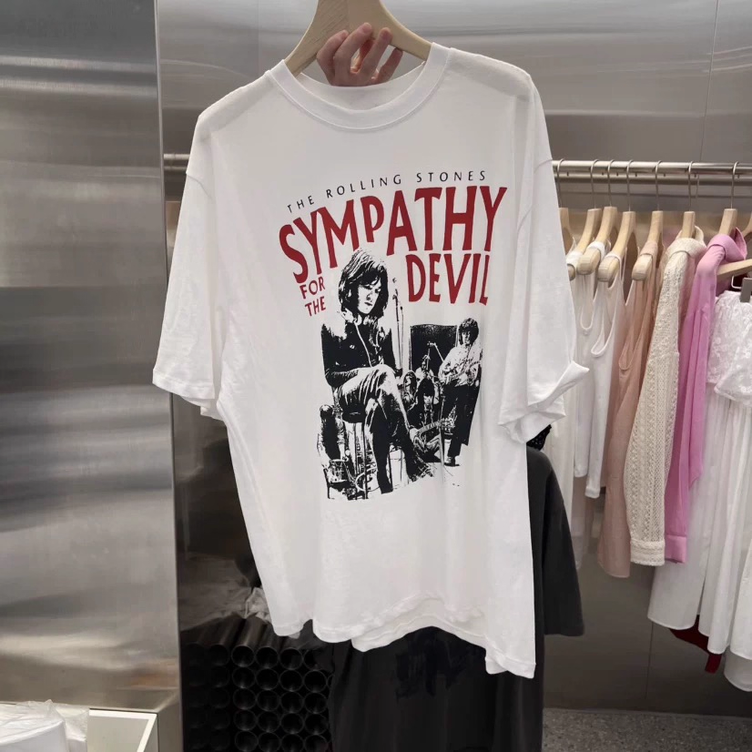 ENHYPEN Niki Insipired Sympathy For The Devil Graphic Tee