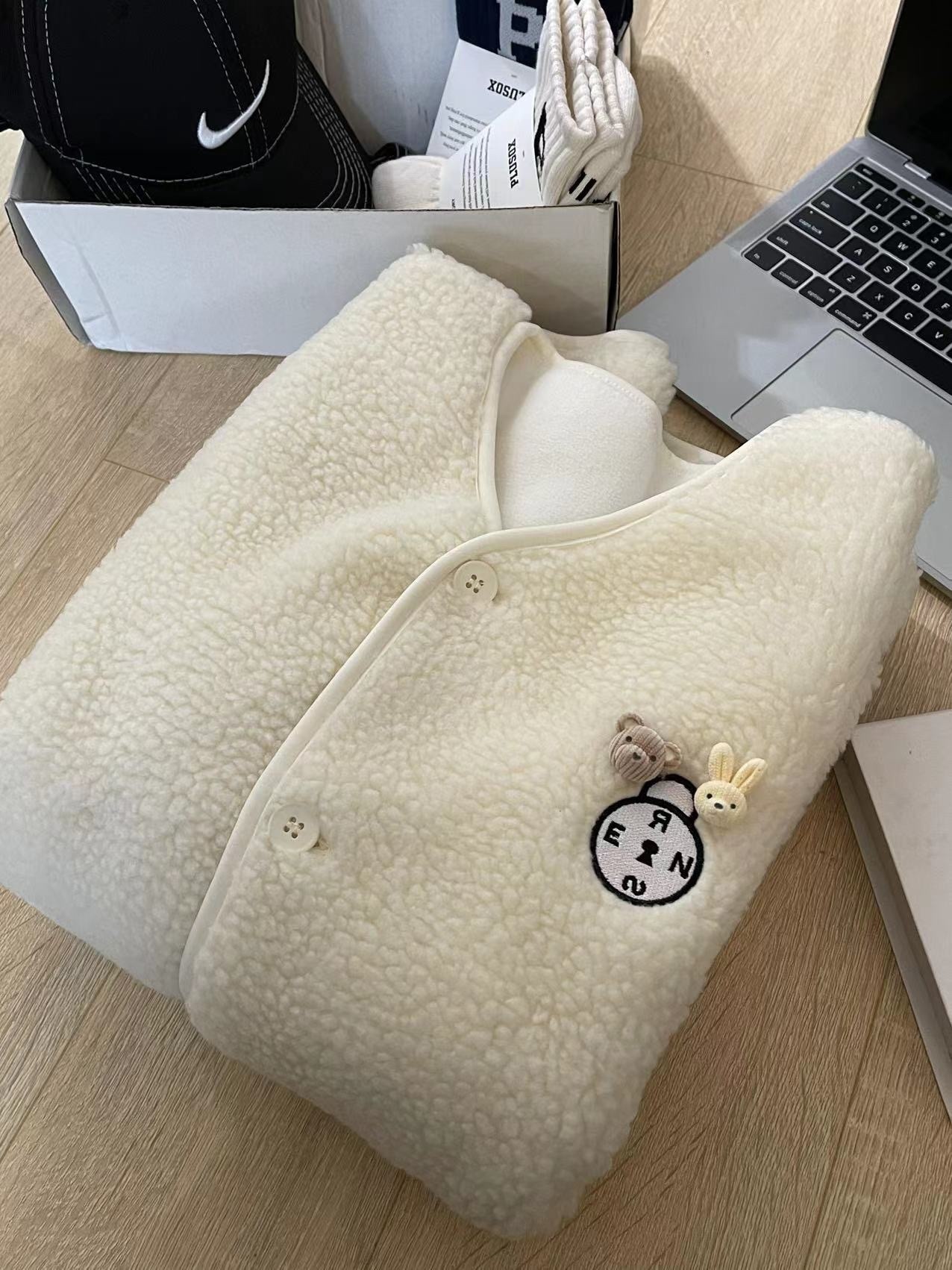 Seventeen Jeonghan  Inspired Sherpa Vest