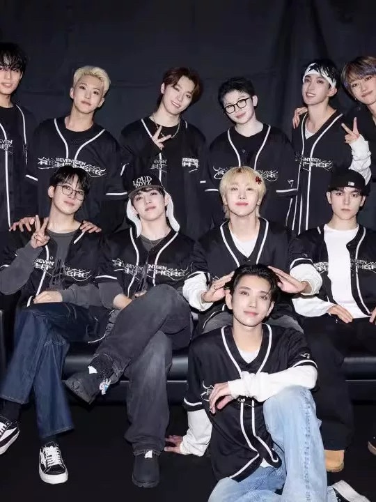 SEVENTEEN Japan Tour Official Inspired Baseball Jacket