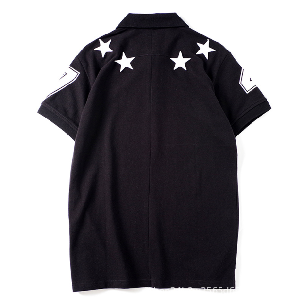 Cortis Keonho Inspired Star Print Polo Shirt