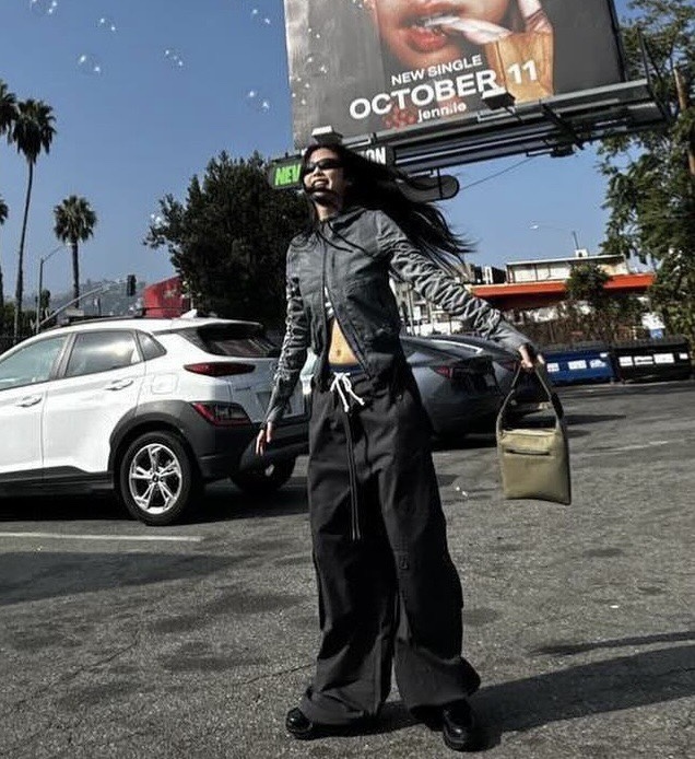 Blackpink Jennie Inspired Pockets Cargo Pants