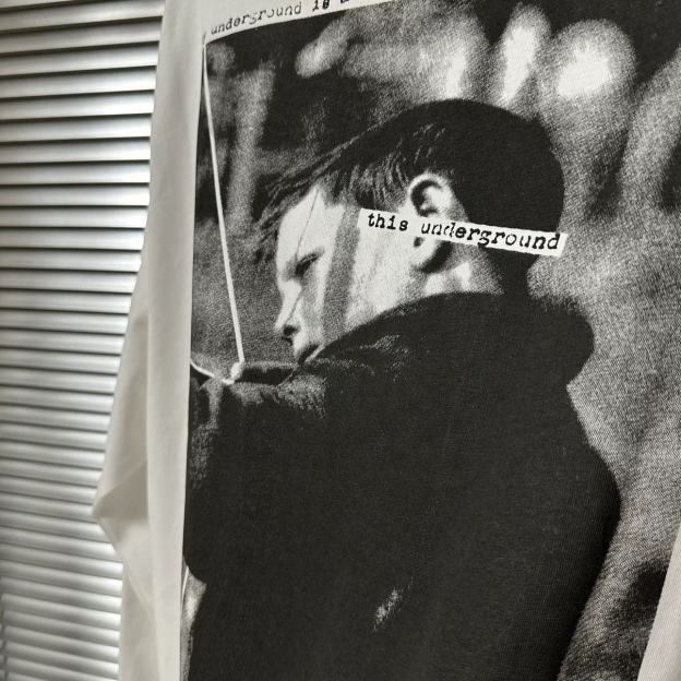 Straykids&TXT&WAYV Inspired Washed Printed Long Sleeve T-Shirt