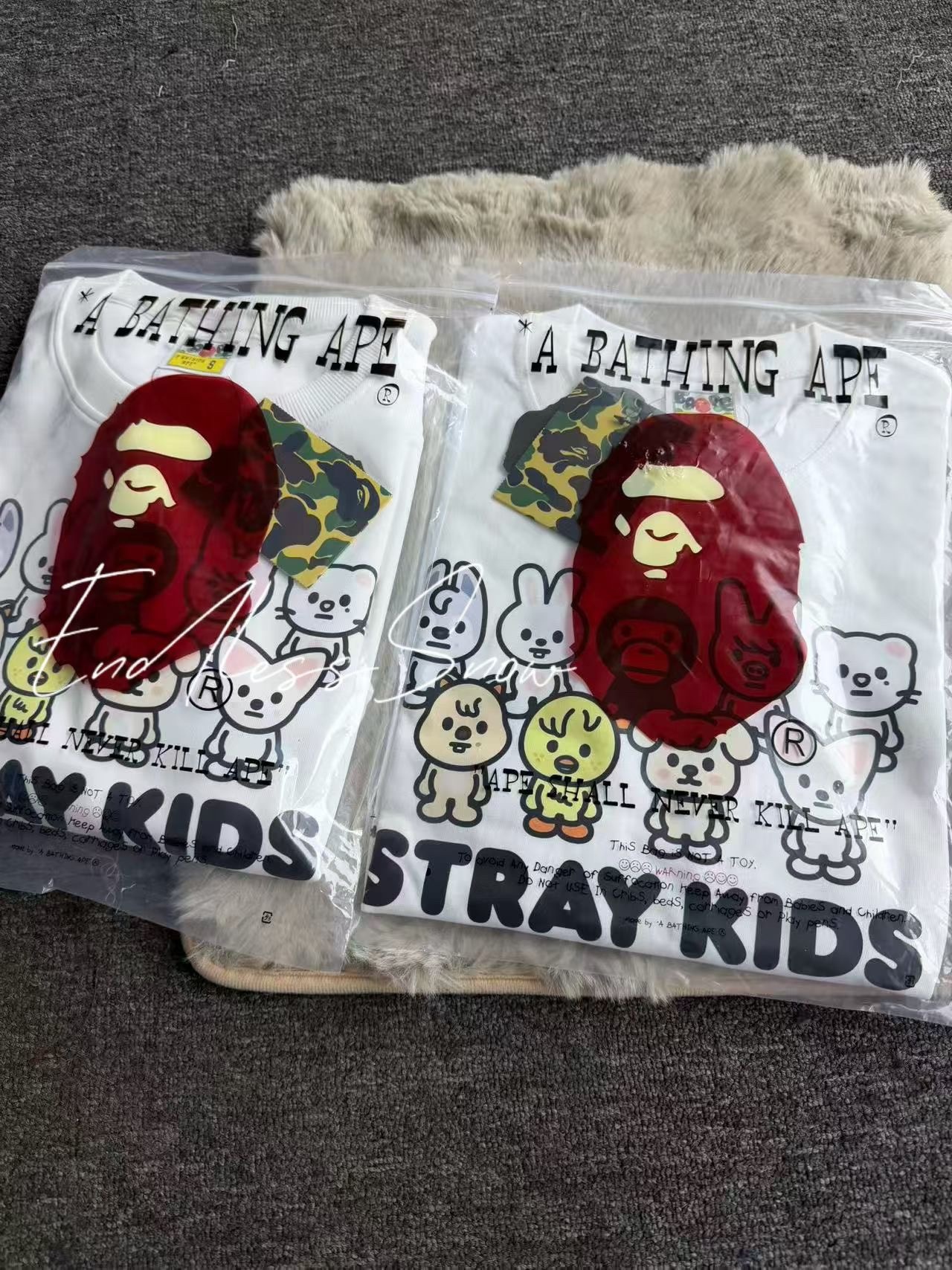 Stray Kids BAPE Inspired Long Sleeve T-Shir