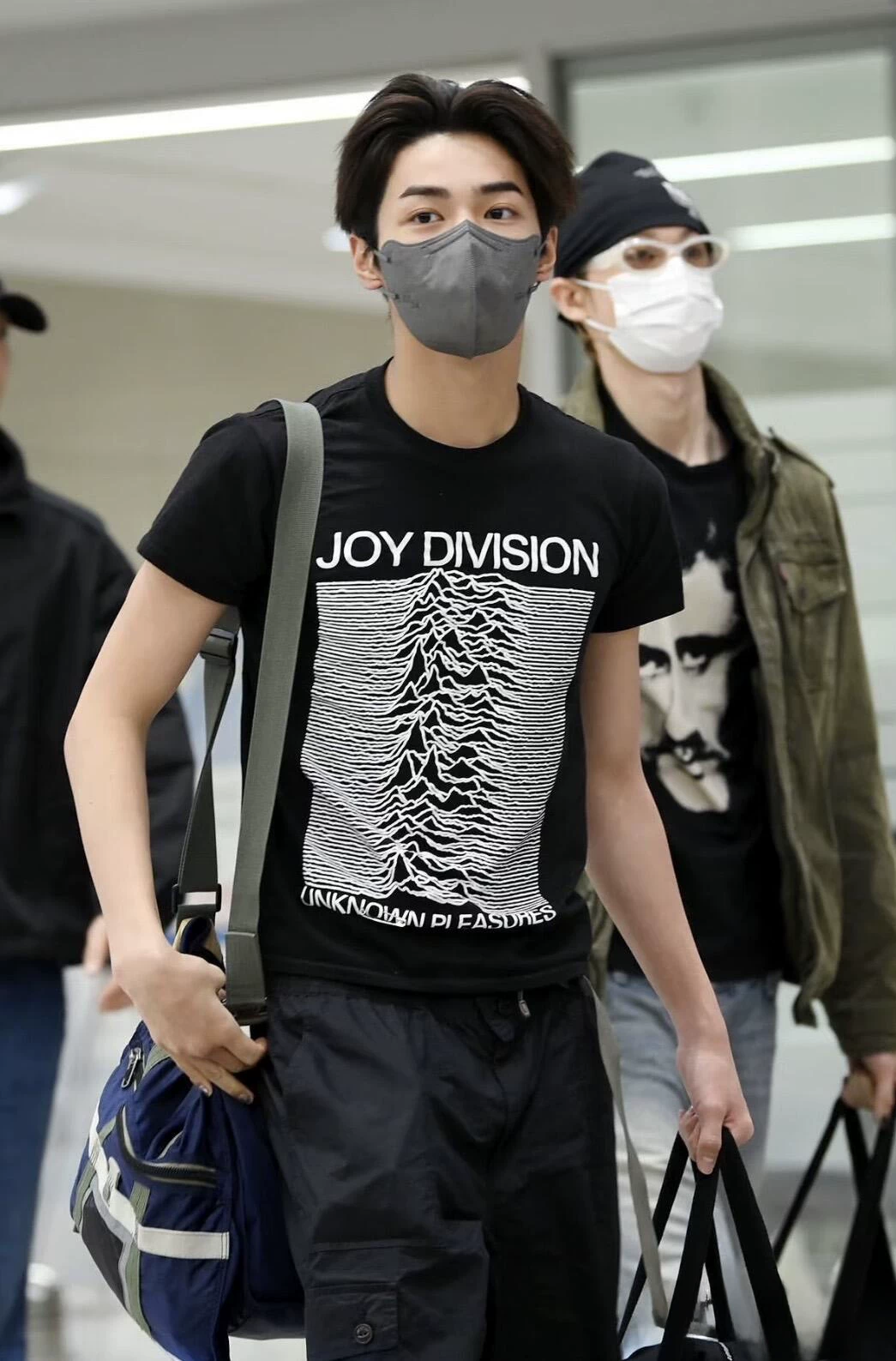 Cortis Keonho Inspired Joy Division Unknown Pleasures T-Shirt