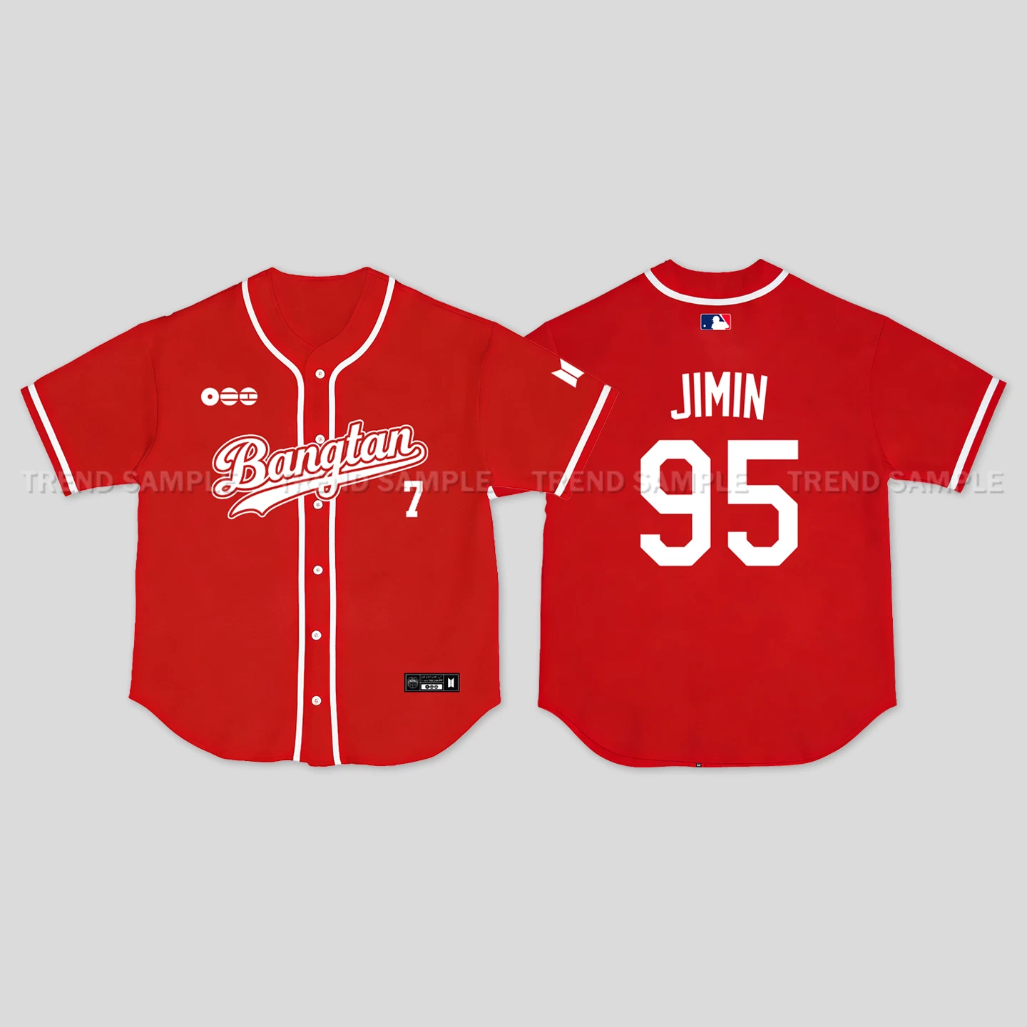 BTS ARIRANG World Tour Inspired Bangtan Baseball Jersey