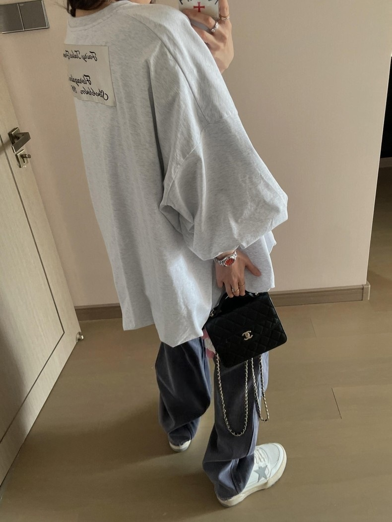 BLACKPINK Jennie Inspired Puff Sleeve Loose T-Shirt