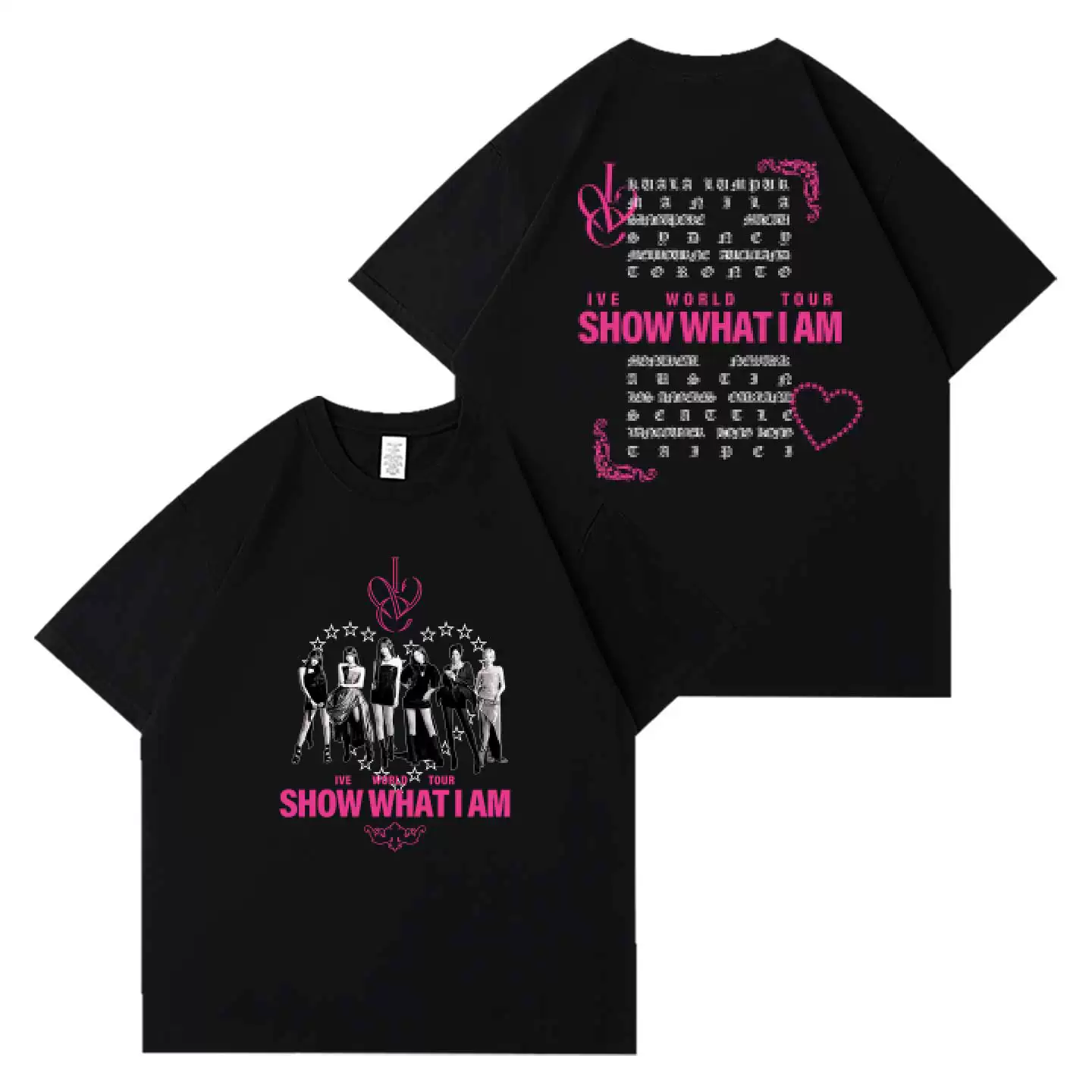 IVE 2026 WORLD TOUR SHOW WHAT I AM Merch Inspired T-shirt
