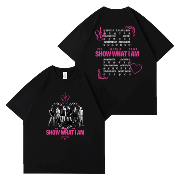 IVE 2026 WORLD TOUR SHOW WHAT I AM Merch Inspired T-shirt