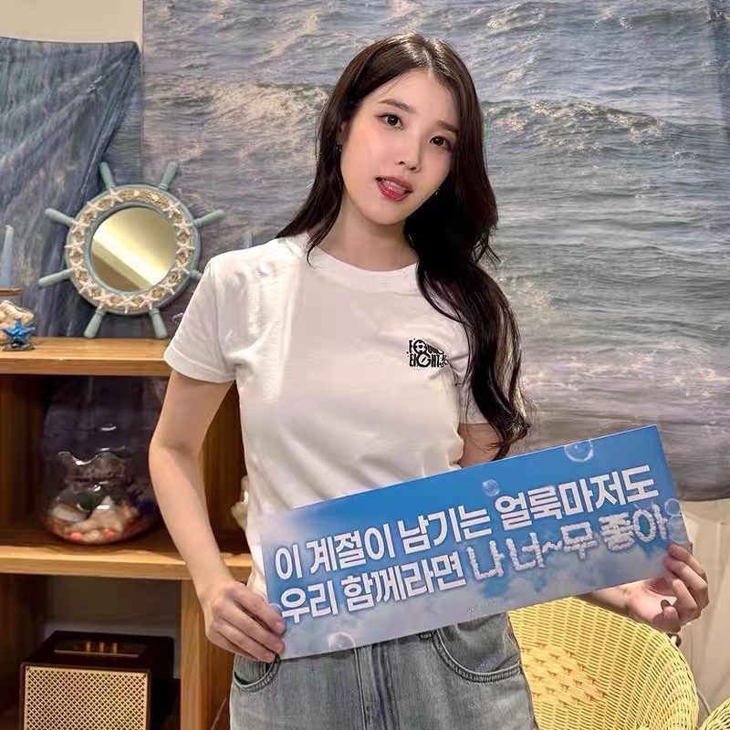 IU 2025 Fan Meet-Up Bye Symmer Merch Inspired T-Shirt