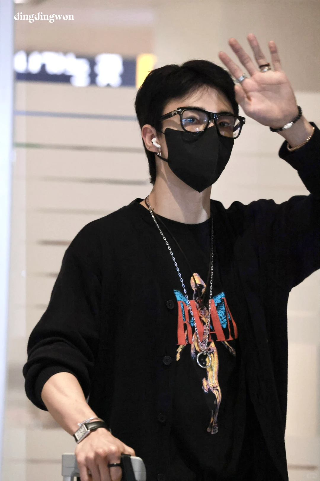 Stray Kids Hyunjin Inspired Nirvana In Utero Angelic T-Shirt-Straykids