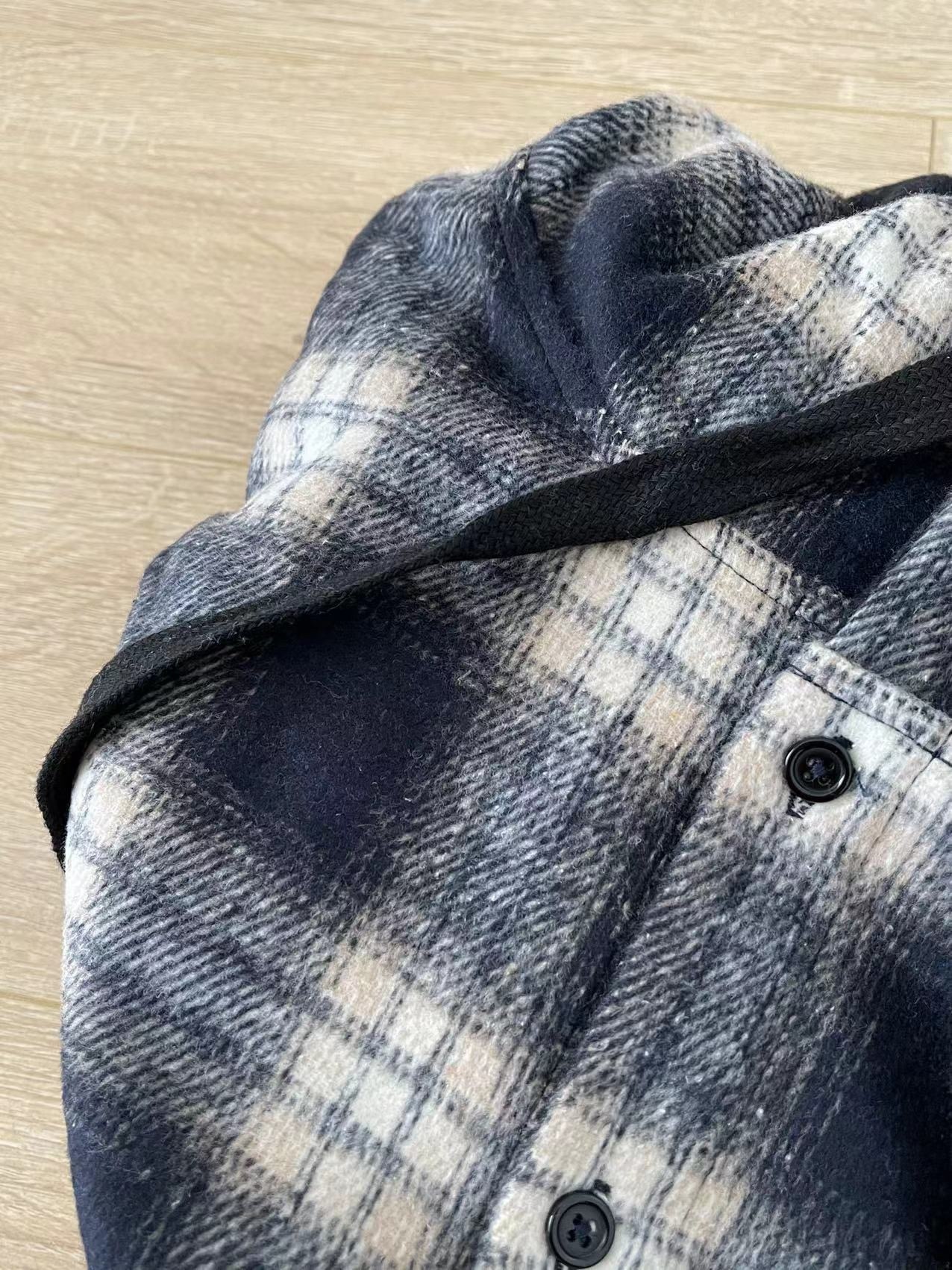 Stray kids Leeknow & Wayv YangYang inspired plaid Hooded Shirt