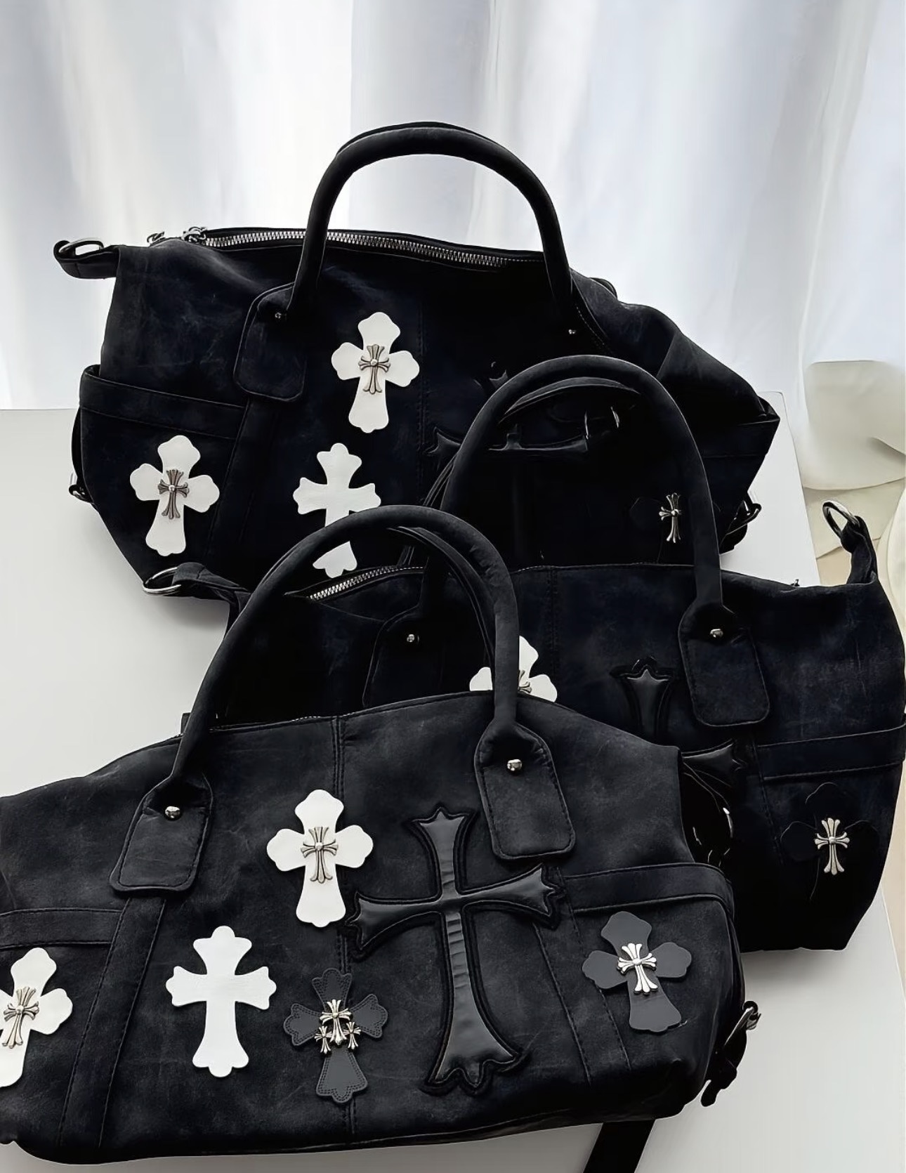 Enhypen NIKI inspired Black White Crossbody Bag 