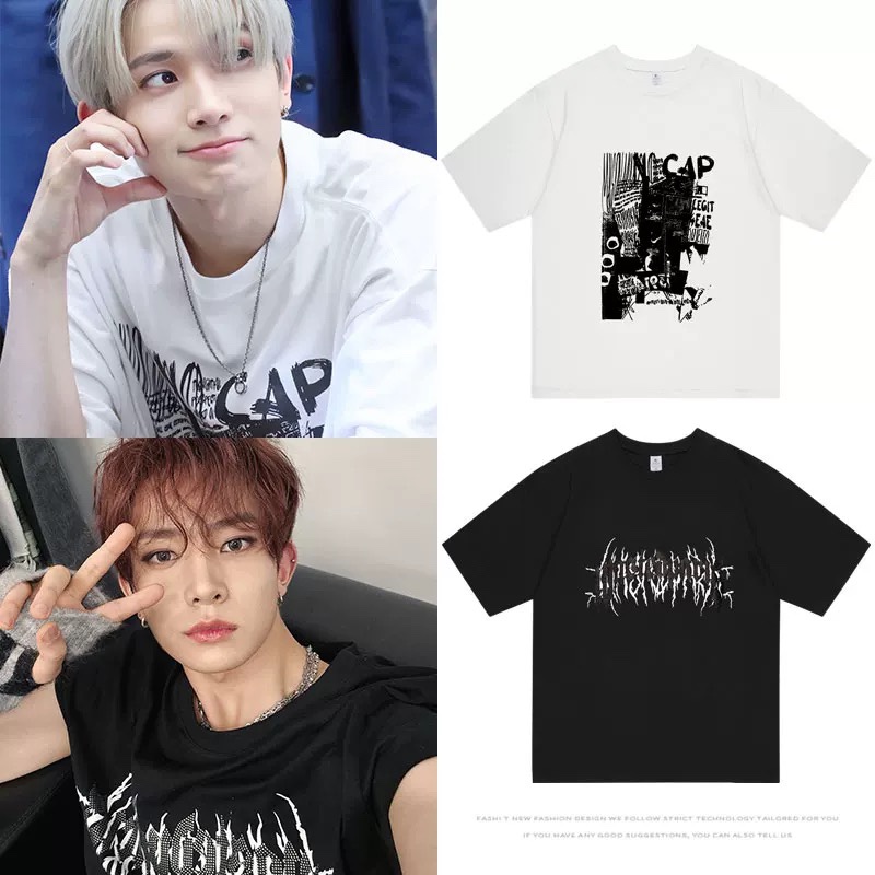 ENHYPEN Heeseung Inspired Oversized summer T-Shirt 
