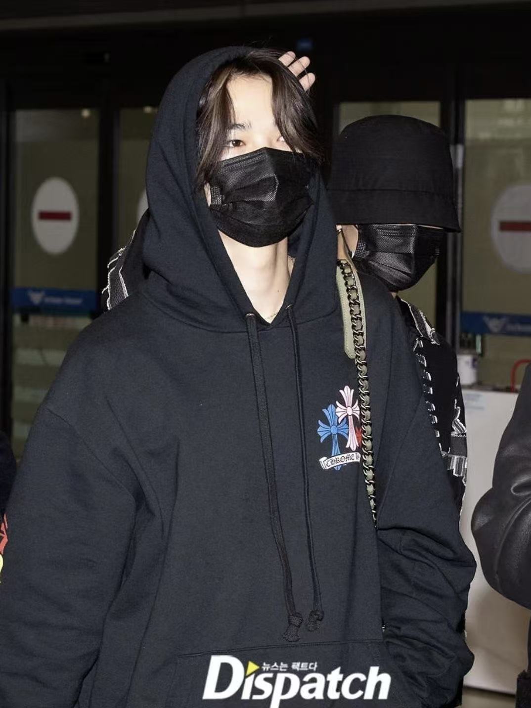 Ehypen Niki Inspired Multi Color Cemetery Cross Logo Hoodie