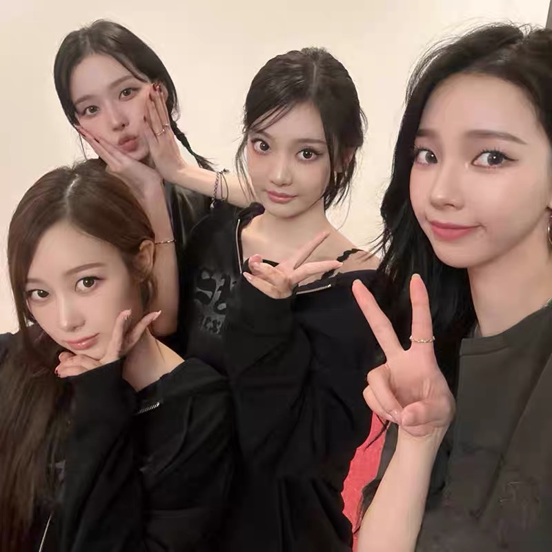 Aespa 2025 Tour SYNK aeXIS LINE Merch Inspired Hoodie