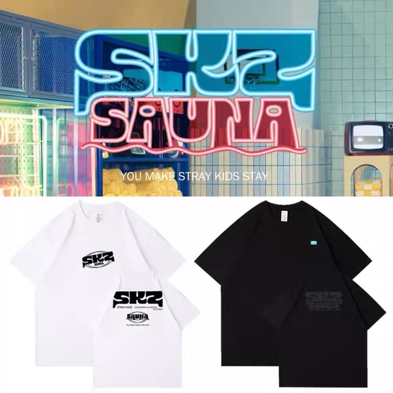 Straykids 2025 SKZ SAUNA Merch Inspired T-Shirt