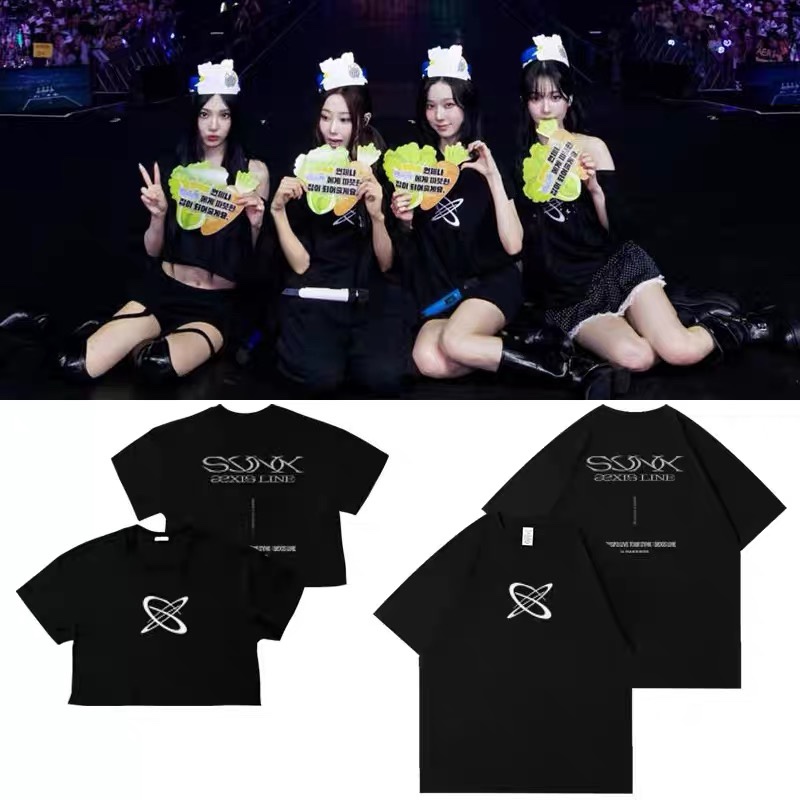 AESPA 2025 TOUR SYNK aeXIS LINE IN BANGKOK Merch Inspired T-Shirt