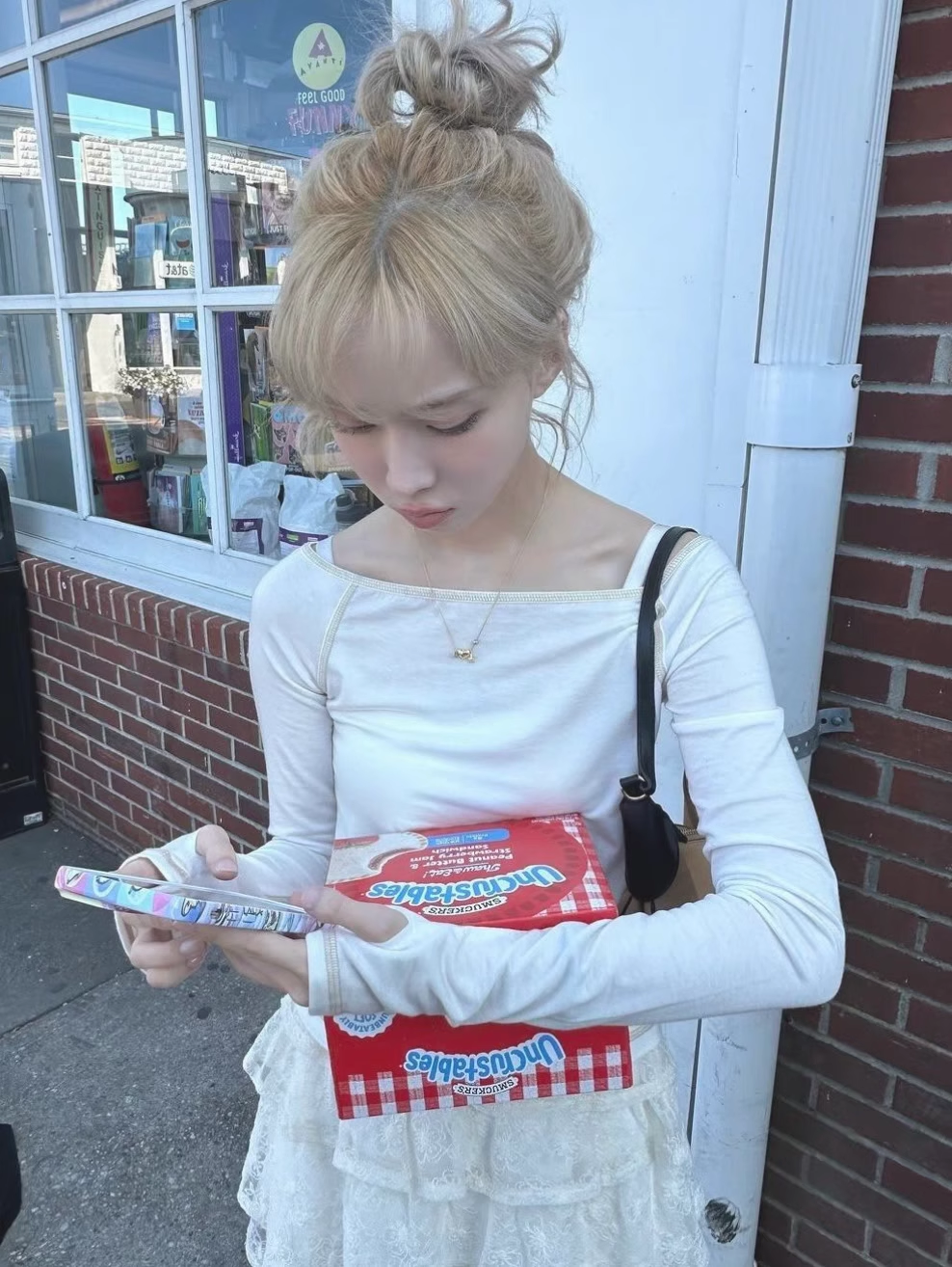 Aespa Karina & Winter Inspired Lace Ruffle Mini Skirt