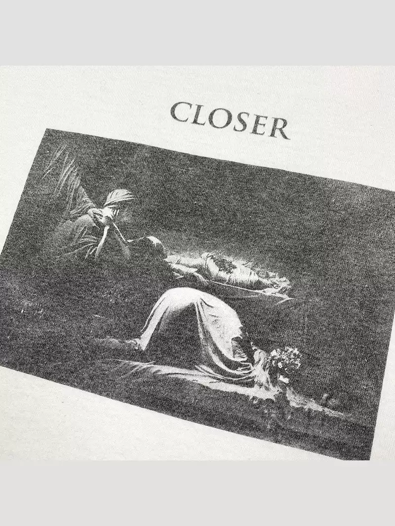 Enhypen NI-KI Inspired Joy Division Closer Vintage T-Shirt-niki