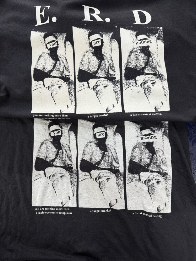 Enhypen Niki inspired Bandage Face Print tshirt