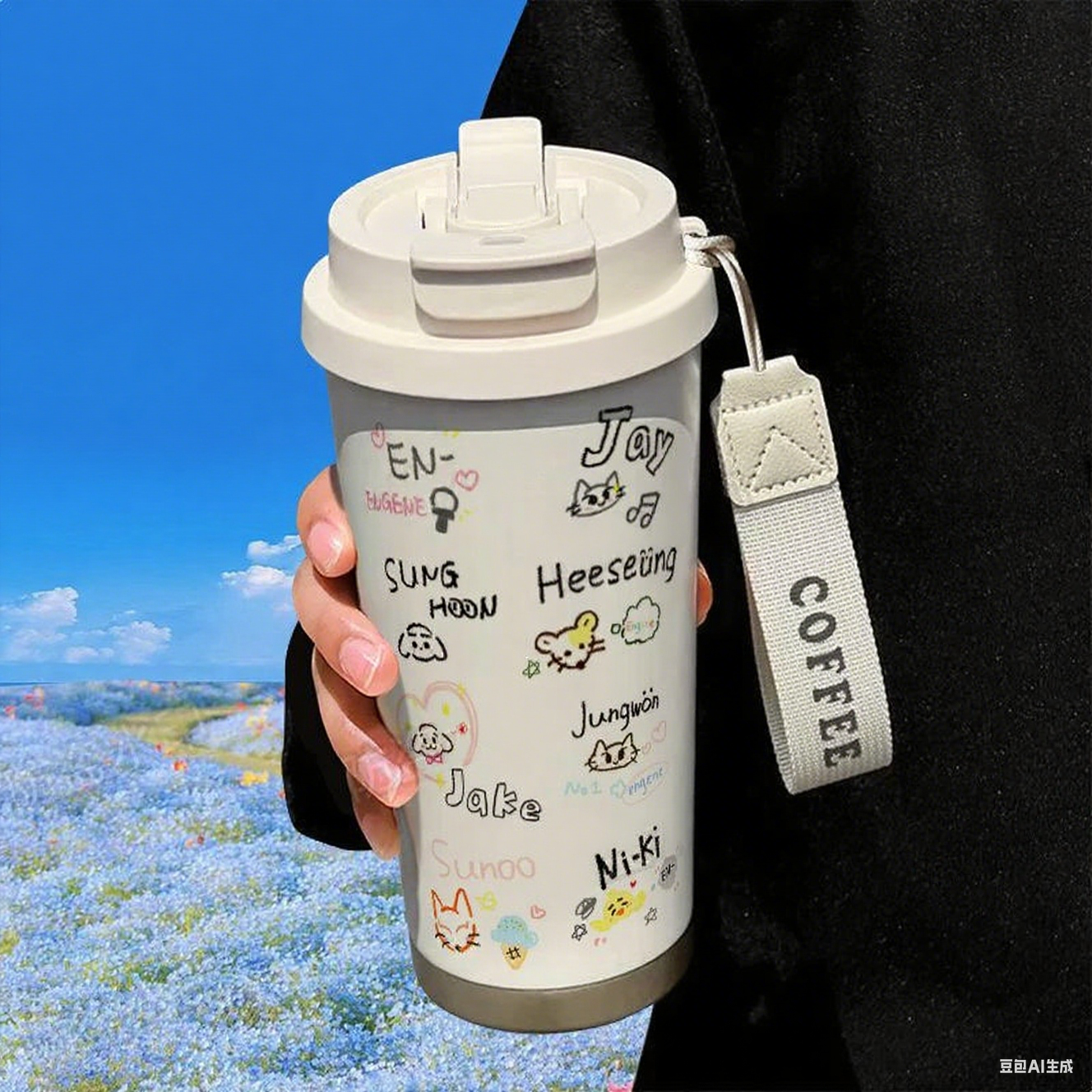 ENHYPEN Custom Stainless Steel Vacuum Insulated Tumbler