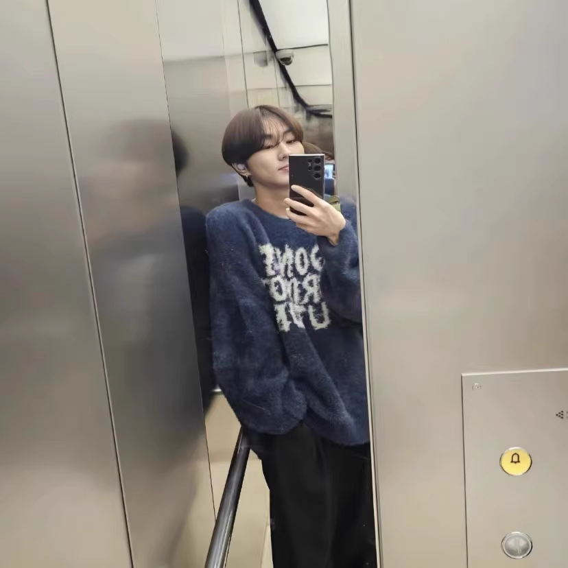 ENHYPEN Jungwon Inspired Mohair Sweater