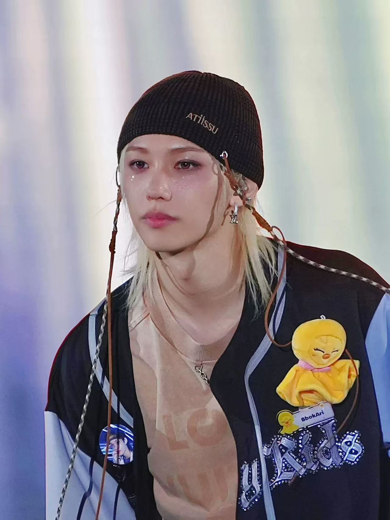 Straykids Felix Inspired Knitted Fisherman Beanie