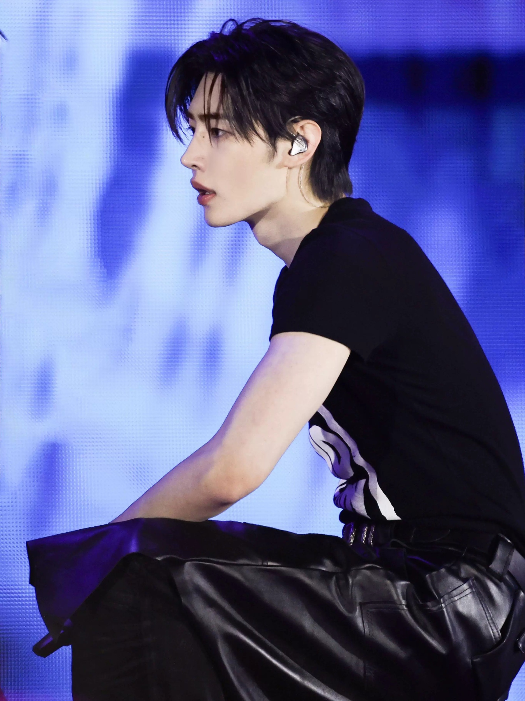 ENHYPEN Sunghoon Inspired 2025 Unisex Black T-Shirt