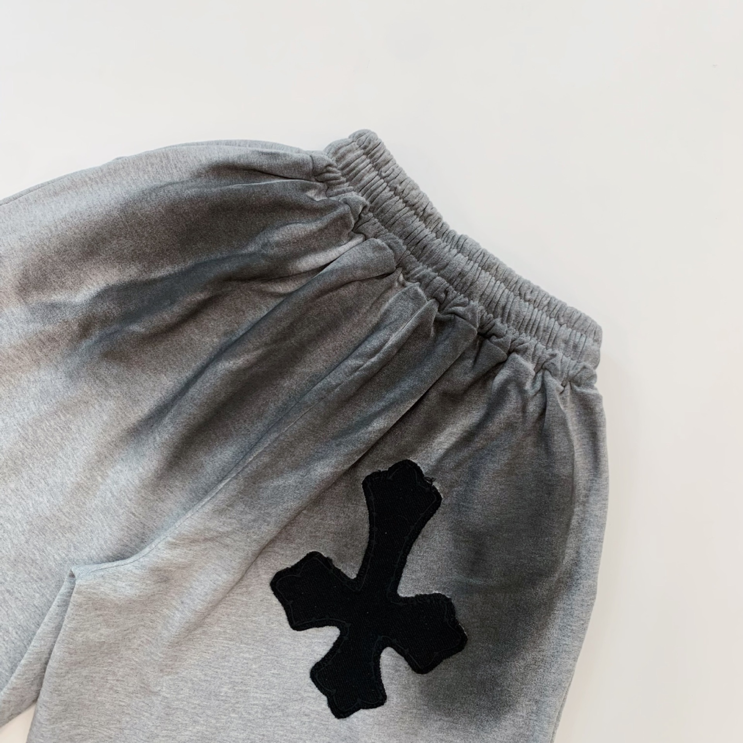 IVE Liz Inspired Vintage Cross Straight Leg Sweatpants