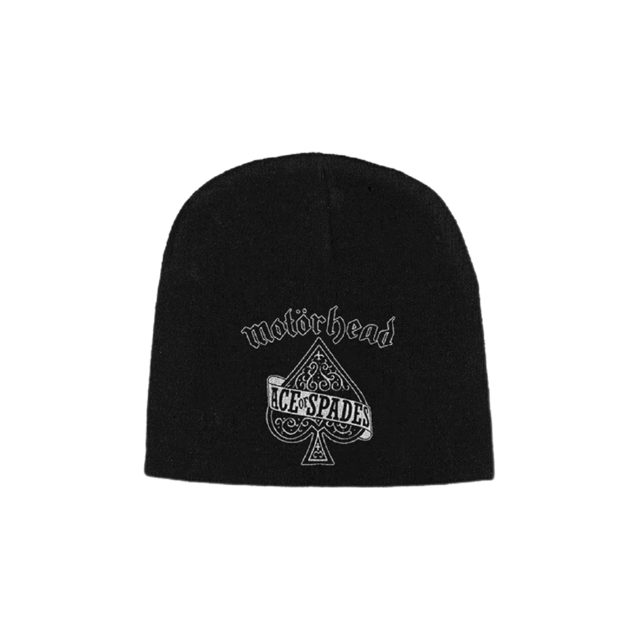 Cortis Martin Inspired Motorhead Ace of Spades Skull Beanie Hat