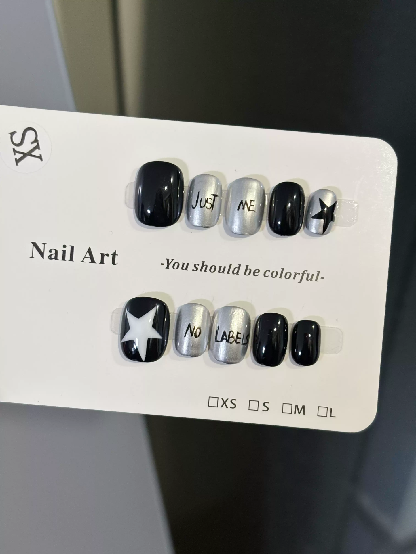 TXT Yeonjun No Lable Inspired Custom Handmade Press-On Nails