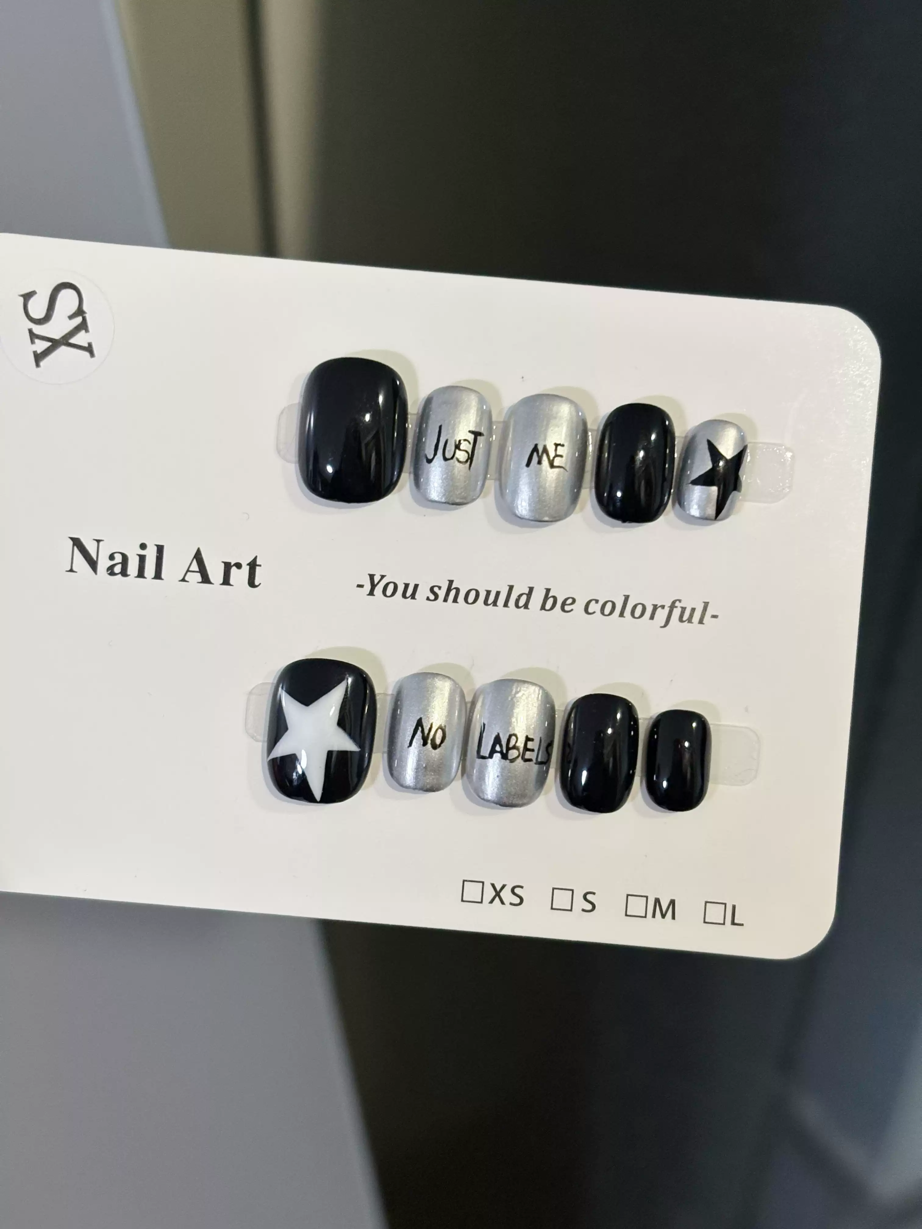 TXT Yeonjun No Lable Inspired Custom Handmade Press-On Nails