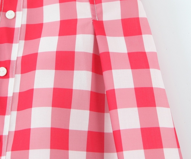 IVE Yujin Inspired Gingham Dress