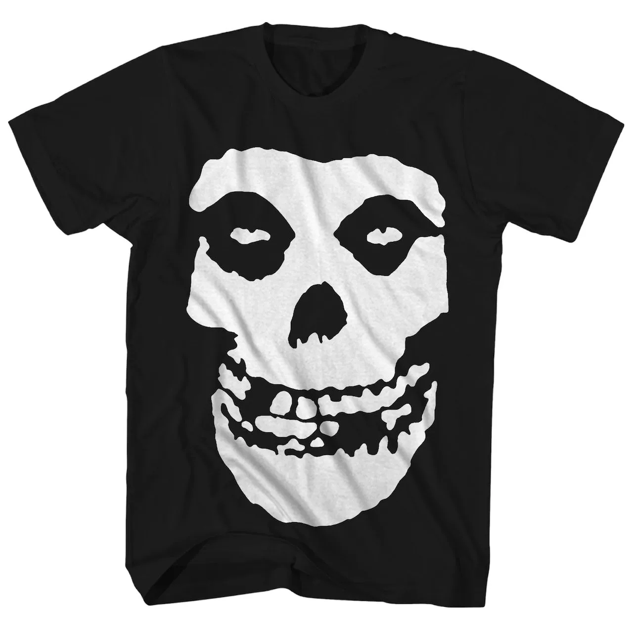 Cortis Martin Justin Biber Inspired Misfits Classic Fiend Skull Graphic T-Shirt