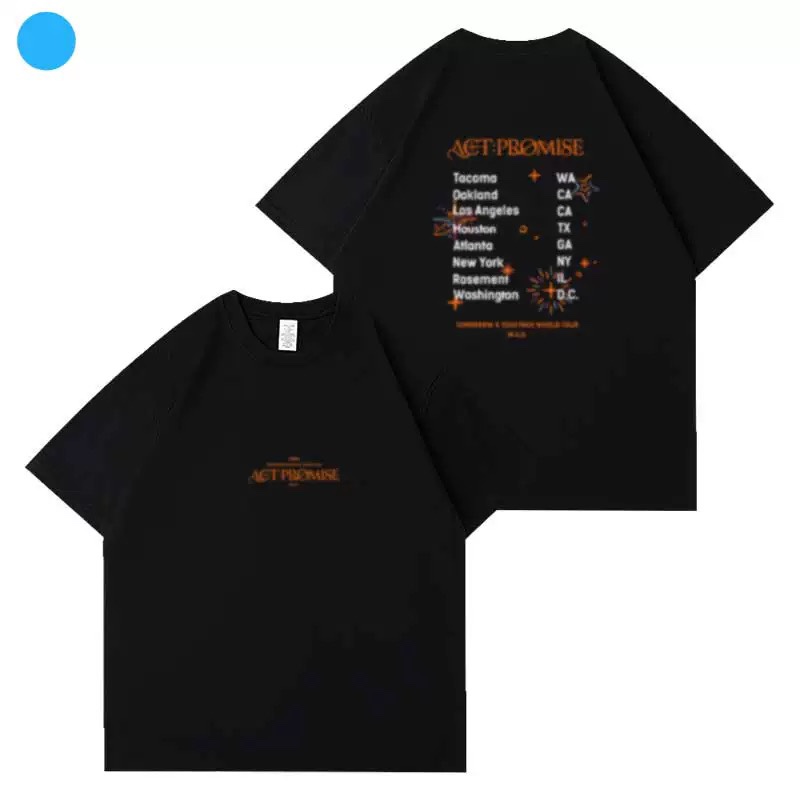 TXT World Tour Act Promise Official Merch Inspired tshirt