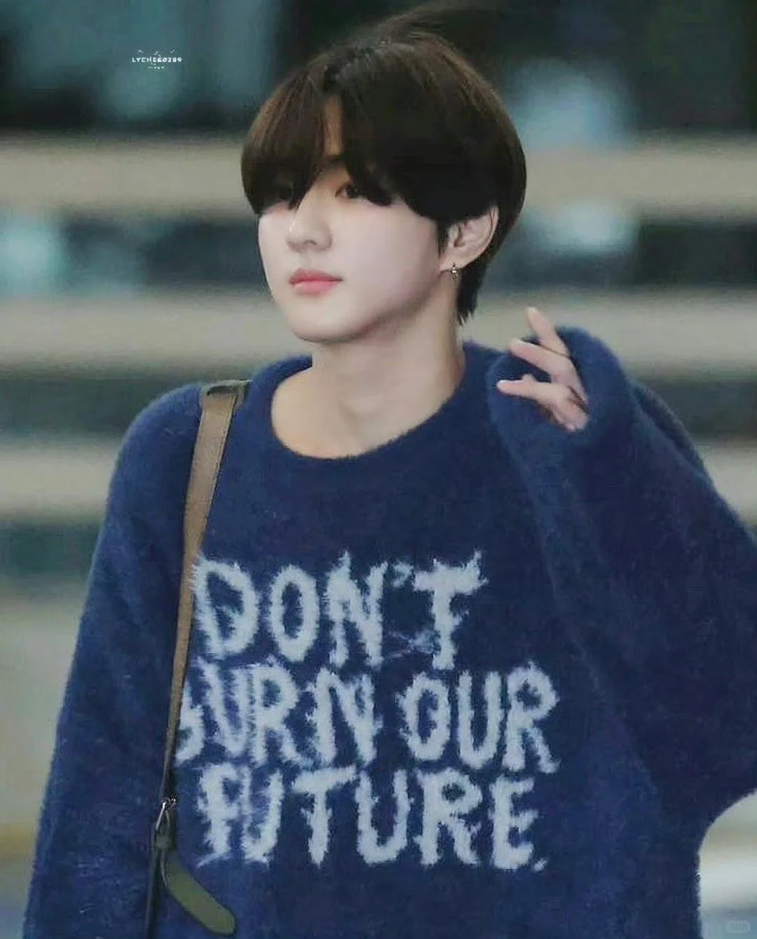 ENHYPEN Jungwon Inspired Mohair Sweater