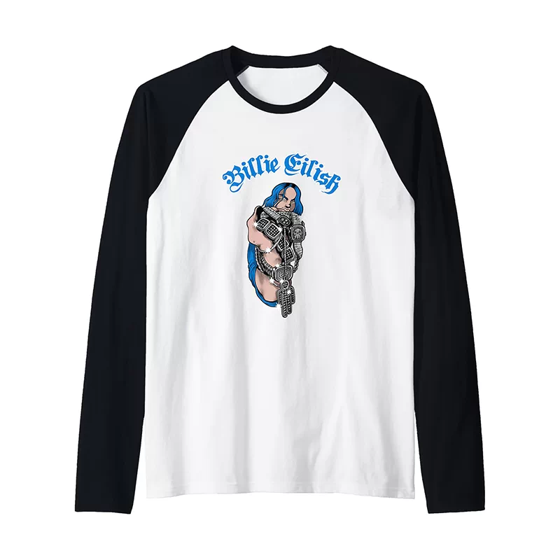 Billie Eilish Inspired Graphic Long Sleeve T-Shirt