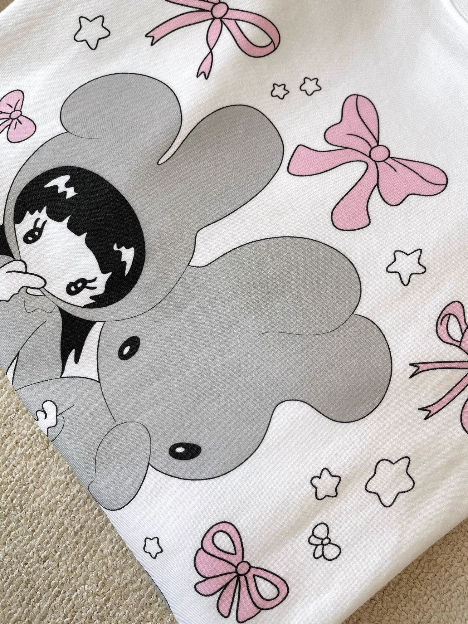 NewJeans Danielle Inspired Bunny Girl Cartoon T-Shirt - NJZ