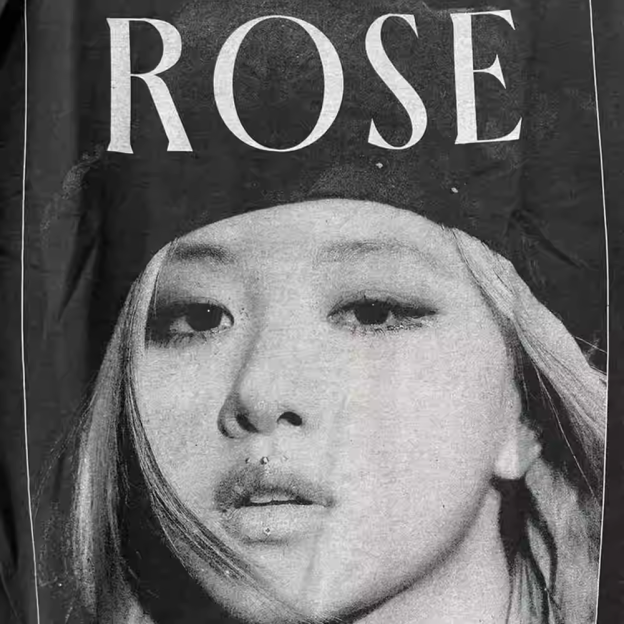 Blackpink Rose Jisoo Vintage Graphic Tee