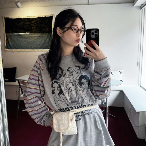 NewJeans Hyein Inspired Sailor Moon Cartoon Long Sleeve T-Shirt