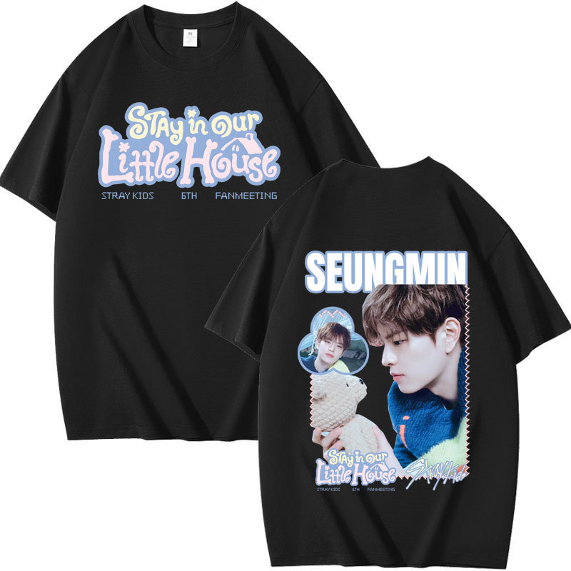 Stray Kids STAY in Our Little House Merch Inspired T-Shirt-straykids