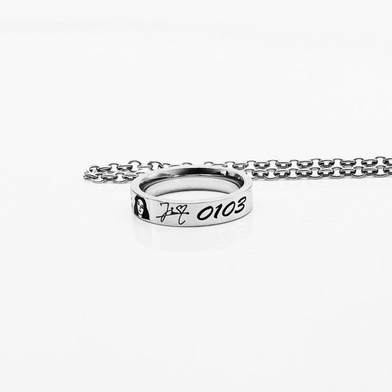Blackpink Fanmade Birthdate Signature Ring 
