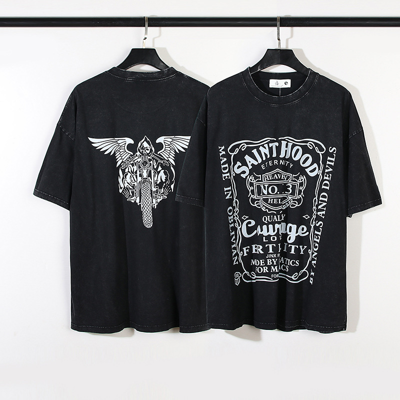 SEVENTEEN DK Inspired Washed Distressed Tee