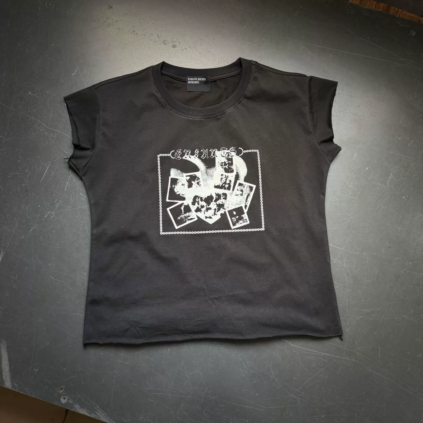 Enhypen Niki Inspired ERD German Heartthrob Shrunken T-Shirt-NI-KI