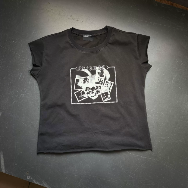 Enhypen Niki Inspired ERD German Heartthrob Shrunken T-Shirt-NI-KI